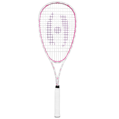 Harrow Junior Squash Racket Pink/White/Purple