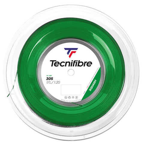 Tecnifibre 305 Green Squash String 200m Reel