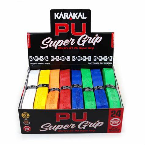 Karakal PU Super Grips One by One Individually.