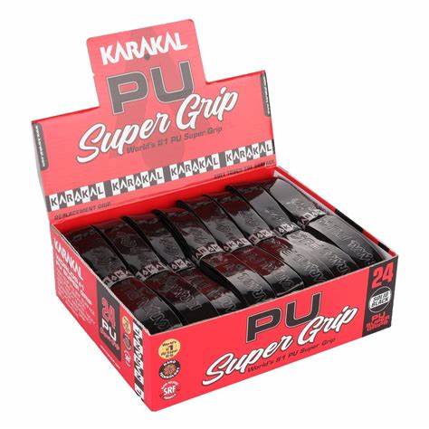 Karakal PU Super Grips in Black by the Box