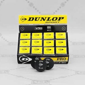 Dunlop Squash Balls and Stellar Racquetballs