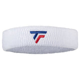 Tecnifibre Headband White or Navy for Tennis or Squash