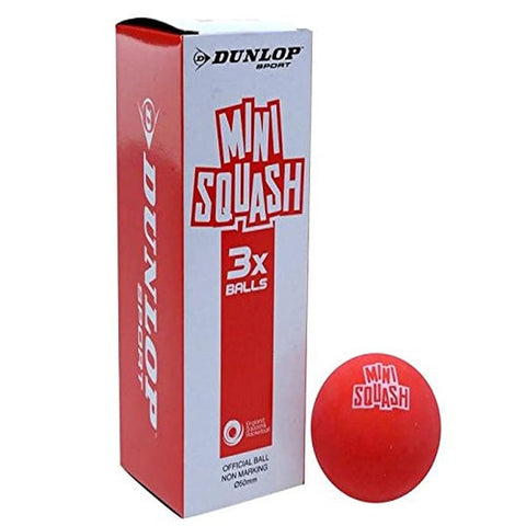 Dunlop Mini Red Squash Ball