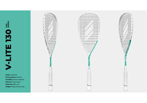 EYE Rackets V Lite 130 Pro Series Squash Racket New for 2025