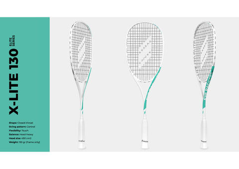 EYE Rackets X Lite 130 Elite Series Squash Racket New for 2025