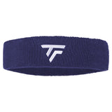 Tecnifibre Headband White or Navy for Tennis or Squash