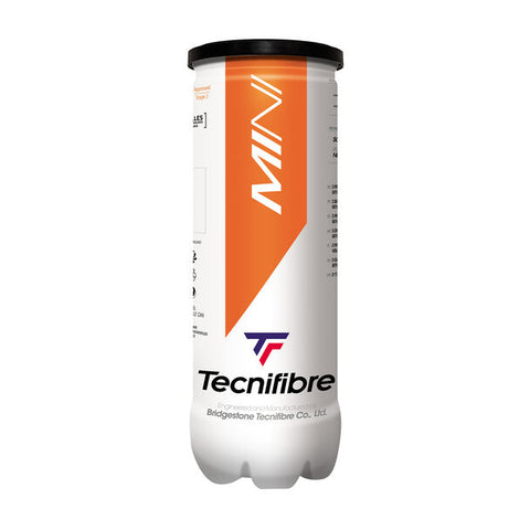 Tecnifibre Junior Mini Orange Tennis Balls by the Canister