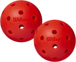 Wilson Red Outdoor Pickleball Balls