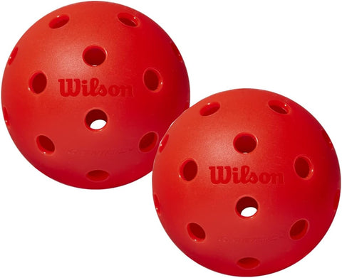 Wilson Red Outdoor Pickleball Balls