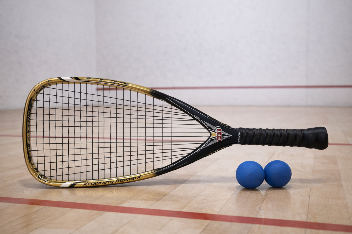 Pro Kennex Krowning Moment Black and Gold 165 Racquetball Racket ...